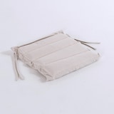 thumbnail of Almofada para cadeiras de jardim. Dimensões: 37x37x5 cm. Olefina crua. Não perde a cor.