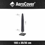 thumbnail of AEROCOVER  AeroCover Atmungsaktive Schutzhülle für Mittelstockschirme H165xB25/35 cm