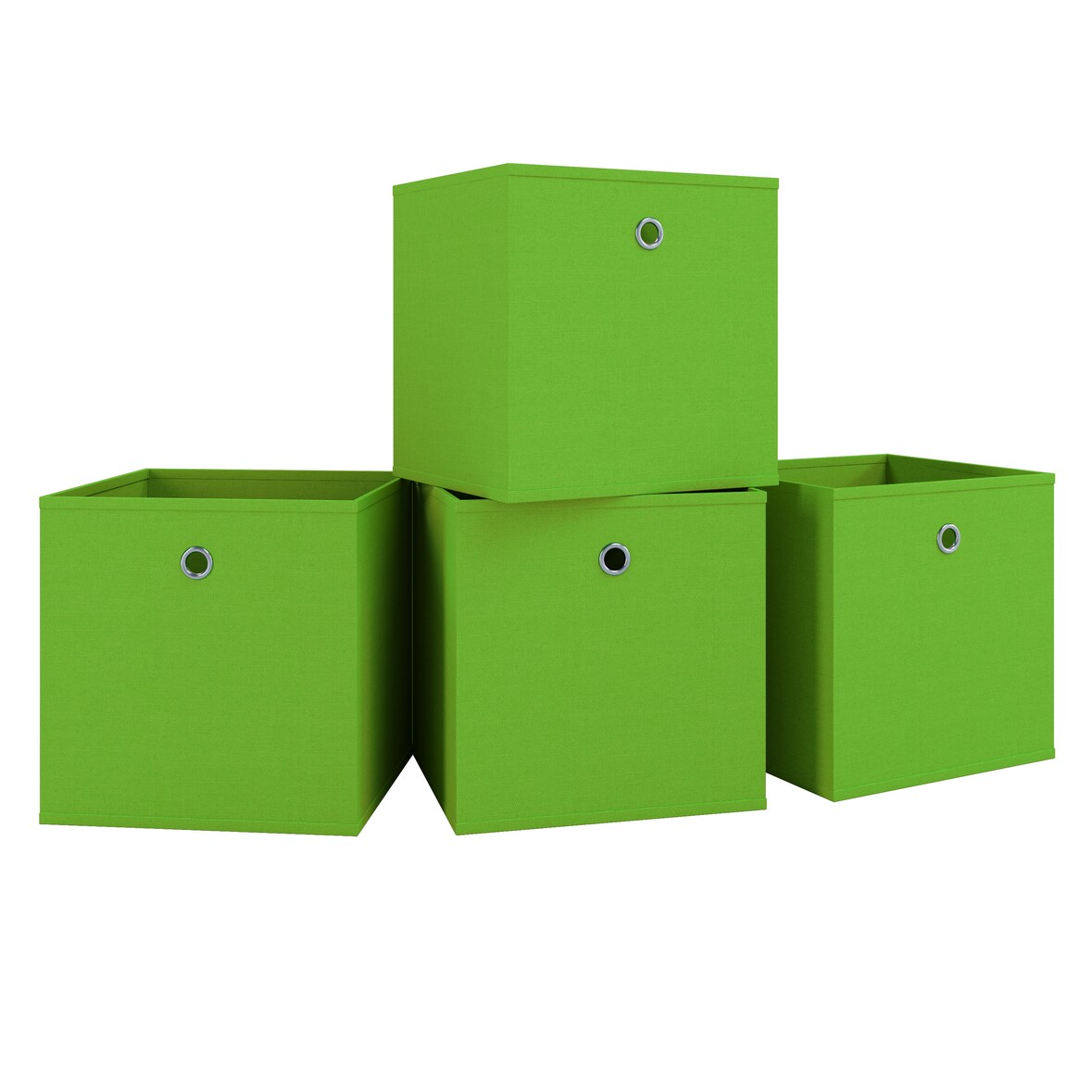 VCM Aufbewahrungsbox Boxas Grün H. 28 x B. 27 x T. 27 cm