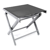 thumbnail of 2er Garten Klapphocker Fußhocker Aluminium Textilen Anthrazit