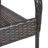 thumbnail of vidaXL Tuinstoelen stapelbaar 2 st poly rattan bruin