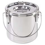 thumbnail of METRO PROFESSIONAL Thermospeisebehälter, Edelstahl 18/10, Ø 24 cm, 10 L, mit Deckel