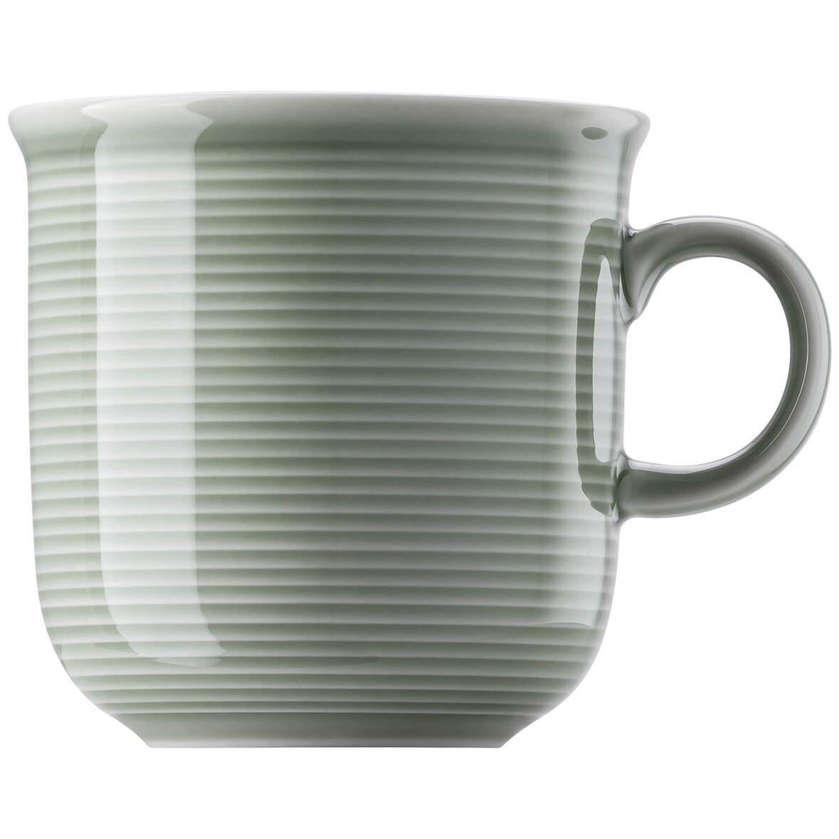 Becher mit Henkel 0,28 l - THOMAS TREND - Dekor moss green - 1 Stück