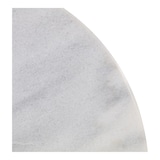 thumbnail of Wit marmeren tafel, diameter 60 cm, hoogte 73 cm
