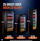 thumbnail of GastroHero Getränkekühlschrank GKSE360 360 Liter Umluftkühlung Glastür LED abschließbar 5 Roste schwarz Gastro Kühlschrank