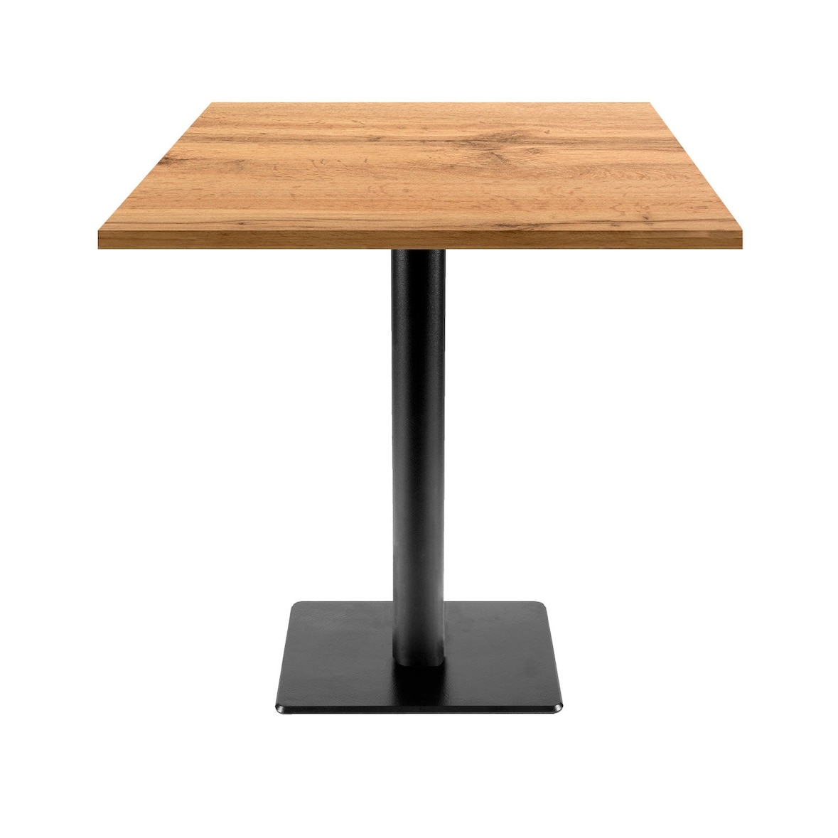 Restootab - Mesa 70x70cm - modelo Milan T armor carvalho