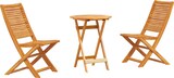 thumbnail of vidaXL Faltbares Bistroset 3 pcs 60 x 60 x 75 cm
