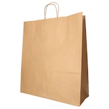 thumbnail of PAPSTAR 25 Tragetaschen, Papier 41 cm x 35 cm x 14 cm braun mit gedrehtem Tragegriff