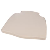 thumbnail of SIT Möbel Stuhlkissen | Bezug Canvas beige | mit Bändern | B 47 x T 44 x H 4 cm | 05998-00 | Serie ZUBEHÖR