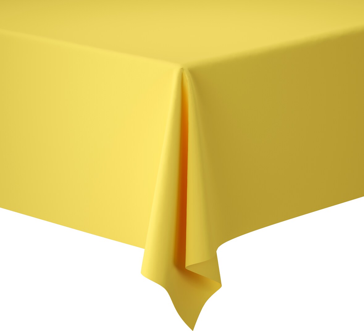 Duni Dunicel®-Tischdeckenrolle 1,18 x 25 m Gelb, 2 Stk/Krt (2 x 1 Stk)