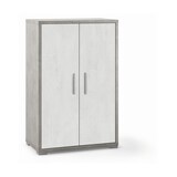 thumbnail of SARMOG MOBILE 2 ANTE KIT L71 P41 H110 in truciolare nobilitato color cemento e ossido bianco