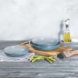 thumbnail of BERGNER - Set aus 3 Pfannen Ø18/20/24cm recyceltes gepresstes Aluminium Grün mit abnehmbarem Griff mit Set aus 3 Küchenutensilien aus Silikon und Holz