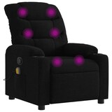 thumbnail of vidaXL Massagesessel Schwarz Stoff