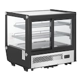 thumbnail of Polar G-serie 120L zwarte toonbankvitrine