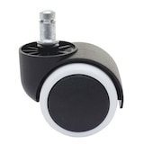thumbnail of 5er-Set Universalrollen HWC-L92, Bürostuhl-Rollen Stuhlrollen Möbelrolle Hartbodenrollen, Ø 11mm