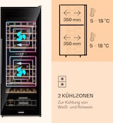 thumbnail of Klarstein Barossa 54 Duo Weinkühlschrank 2 Zonen 148 Ltr 54 Fl Touch-Display Schwarz