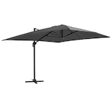 thumbnail of Vrijhangende parasol 3×4 m kantelbaar, draaibaar van antracietgrijs aluminium