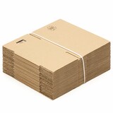 thumbnail of 250 x Kartons 200 x 150 x 150 mm - Versandverpackung braun 1 wellig - Faltkarton