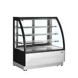 thumbnail of Vitrine réfrigérée sur base 218 litres | Tefcold - LPD1200C/BLACK - LED