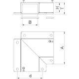 thumbnail of OBO Bettermann Flachwinkel BSKM-FW 0711 7216330