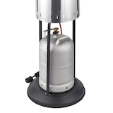 thumbnail of METRO Professional Fungo riscaldatore radiante a gas, acciaio inox, Ø 76 x 218 cm, spegnimento automatico, regolazione  continua, con ruote, argento