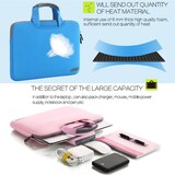 thumbnail of Sacoche Ordinateur Portable 12 Pouces Anti-Choc Respirant Avec Poche Accessoires Bleu YONIS