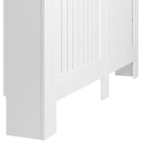 thumbnail of tectake Cache-radiateur VILA design à lattes avec étagère - 152,5 x 19 x 82 cm - 405399