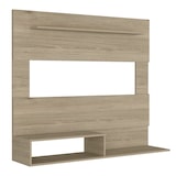 thumbnail of TUHOME Panel de Entretenimiento de Pared Beijing, con estante superior - Miel