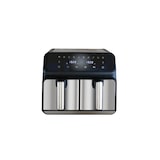thumbnail of Unold 58685 Heißluftfritteuse Doppelkammer TWIN ZONE 1.700 Watt Leistung 8L Volumen verteilt auf 2 Kammern