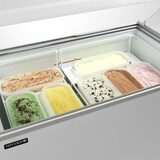 thumbnail of TEFCOLD Speiseeisvitrine IC301SC+SO 296l Weiß