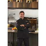 thumbnail of Chef Works® Kochjacke CALGARY Cool Vent™, Knöpfe, Schwarz, Größe XL