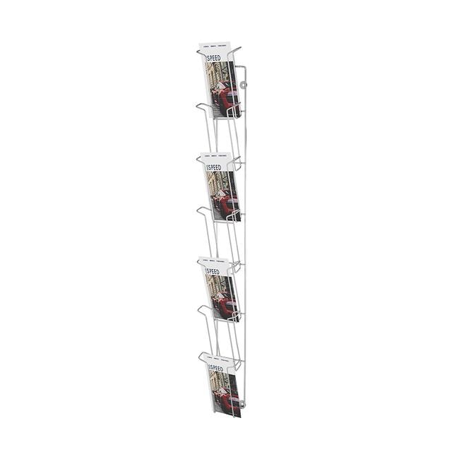Porte-brochures 1/3 A4 mural multiple – 7 cases - VKF Renzel
