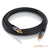 thumbnail of Primewire Cinch Audio-Kabel, RCA, Subwoofer-Cinch Audio-Kabel mehrfach geschirmt, 1X Cinch zu 1X Cinch - 7,5m