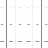 thumbnail of vidaXL Zaun mit Pfosten Grün 1,2 x 25 m Stahl und PVC