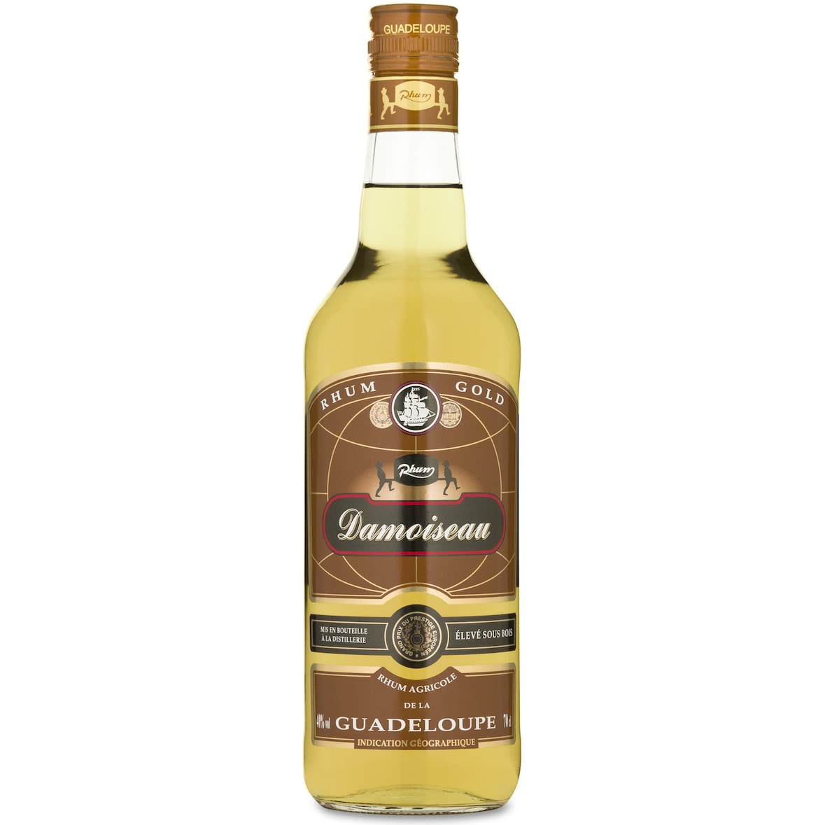 Rhum Damoiseau Gold - 40° 70 cl