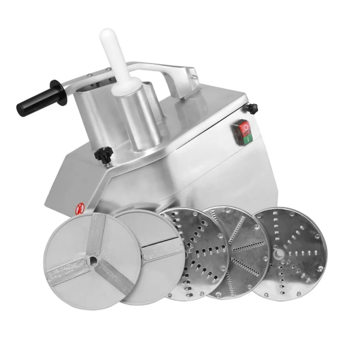 Gemüseschneider 550 Watt inkl. 5 Schneidescheiben 295 x 565 x 565 mm