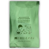 thumbnail of RyanPack Kompostierbare Bio Rollenbeutel aus Maisstärke 28+13x48 cm 25 µm grün – 100 Stück