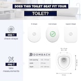 thumbnail of Kaiana Toilettendeckel O-Form Absenkautomatik antibakteriell Weiß