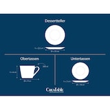 thumbnail of CreaTable BASE Weiss Kaffeeservice 18-tlg Porzellan