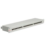 thumbnail of ROLINE 19-Zoll-Patchpanel 1 HE, 24 Ports, Cat.5e (Class D), grau