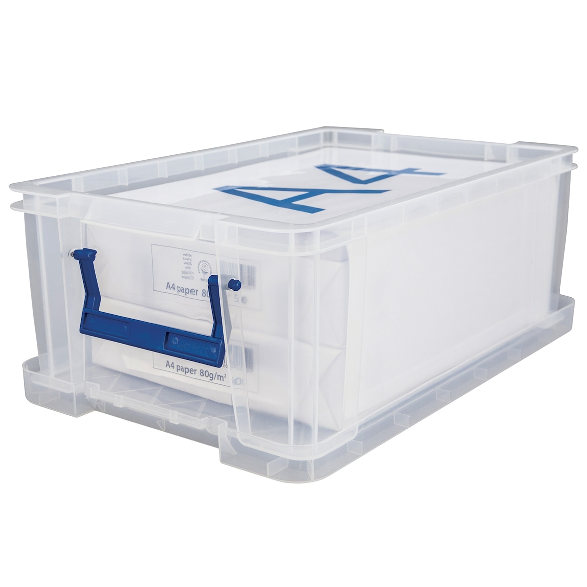 Bankers Box- ProStore Scatola in plastica con coperchio da 10L, super-robusta, con chiusura ermetica, adatta all'uso con alimenti, BPA free, 7730401