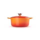 thumbnail of Le Creuset Signature Roaster round 24cm oven red (21177240902430)