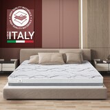 thumbnail of Doppelmatratze 175x200 Memory Foam Premium Quality, Antibakteriell, Anti-Milben, Anti-Allergie.| Höhe 27 cm | Made in Italy