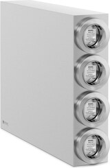 thumbnail of Royal Catering Becherspender - vierfach - Edelstahl - für Becher mit bis 89 mm Durchmesser -