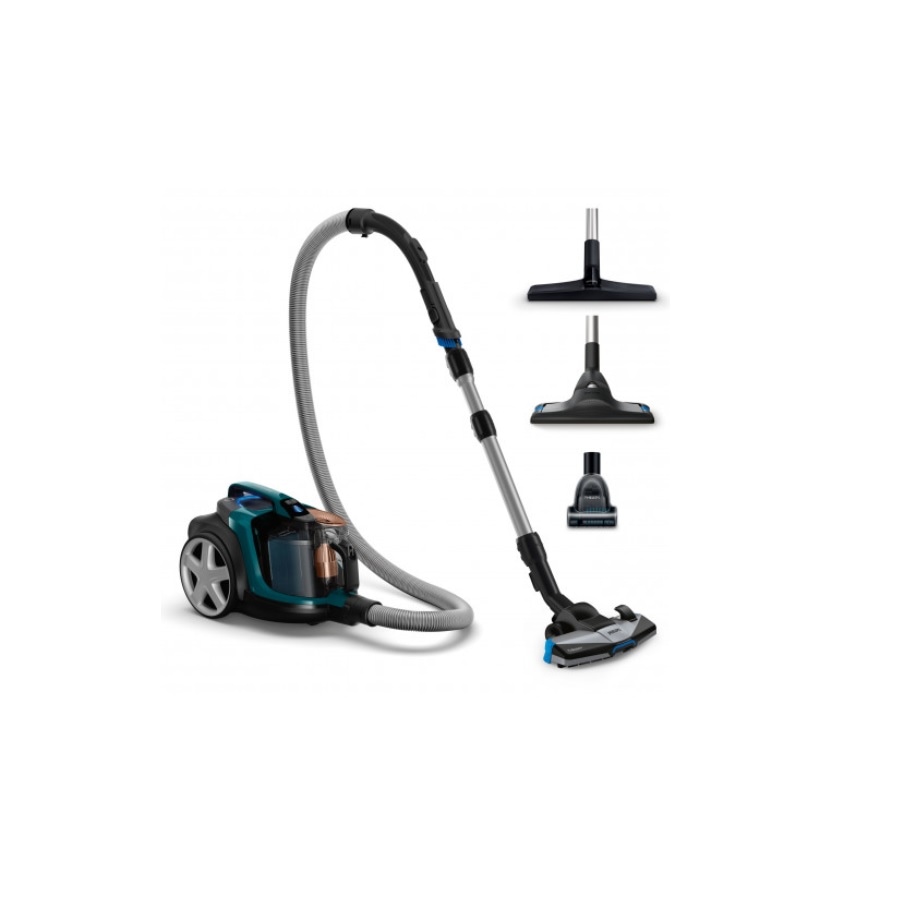 PHILIPS aspirateur sans sac 650w 76db vert fc9744/09