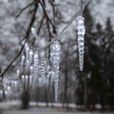 thumbnail of LED Lichterkette 40 Eiszapfen 8 Lauflichtfunktionen Timer Weihnachtsdeko f.Außen