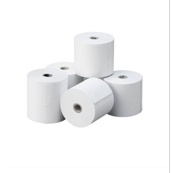 Rollo térmico 80X55 mm, 38 m logitud (8 rollos)