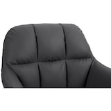 thumbnail of Barhocker Natoma Kunstleder schwarz/Metall in Chromoptik