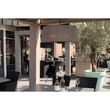 thumbnail of Stufa da esterno Sunred Artix Corda Bright sospeso olefina marrone 1800 Watt