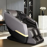 thumbnail of Massagesessel, Zero-Gravity Liegesessel, Tiefenmassage, mit Heizfunktion, Vollmassage, Bluetooth SL Schienen Grau L140×B73×H106cm /A001-Hui/